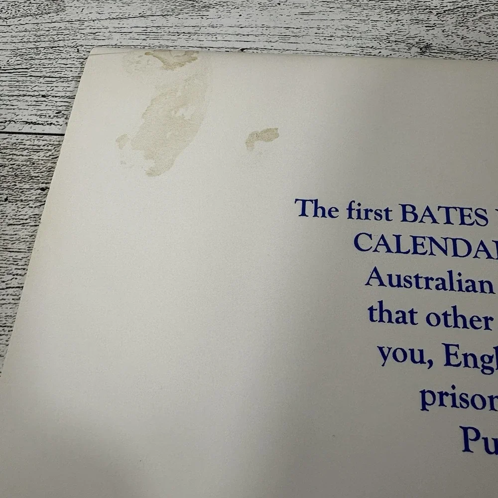 Rare Bill Bates Politically Incorrect Calendar 1999 Signed